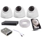 Dahua CCTV Security Cameras / Dahua 3 Cameras Installation Kit