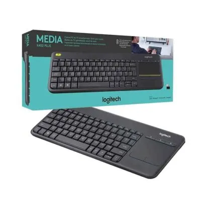 Logitech K400 Plus Wireless Touch Keyboard