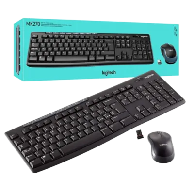 Logitech Mk270 Wireless Keyboard And Mouse Combo