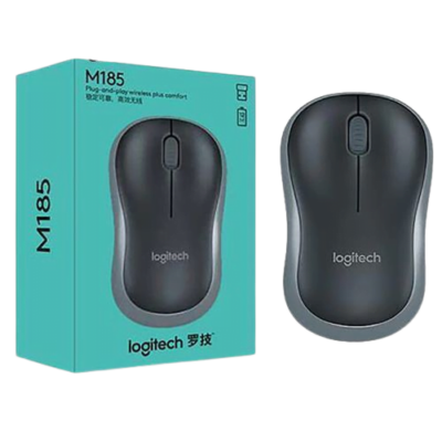 WIRELESS MOUSE M185  2.4GHz with USB Mini Receiver, 12-Month Battery Life, 1000 DPI Optical Tracking, Ambidextrous PC/Mac/Laptop - Image 3