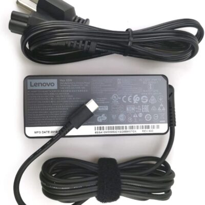 USB C AC Charger compatible with Lenovo Thinkpad E580 E585 E590 E590S E595 20KS 20KV 20NB 65W Type C Laptop Power Supply Adapter Cord