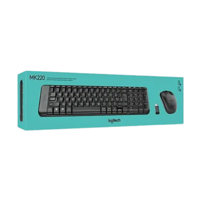 Logitech Mk220 Wireless Keyboard And Mouse Combo
