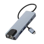 USB C Hub, 5 in 1 USB C 4K@32Hz HDMI Adapter with Ethernet Port