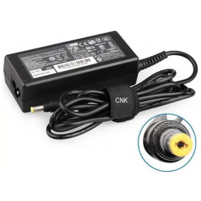 HP Compaq 65W 19V 3.5A AC Adapter Yellow Tip