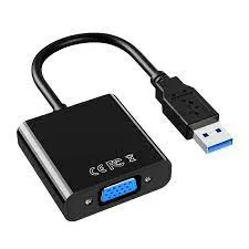 USB to VGA Adapter,USB 3.0 to VGA Adapter Multi-Display Video Converter